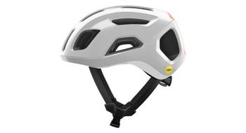 Casco poc ventral air mips road blanco naranja