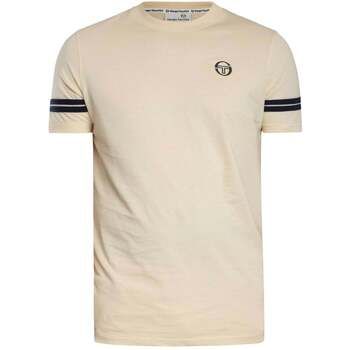 Sergio Tacchini Camiseta Grello T-Shirt Sandshell/Maritime Blue para hombre