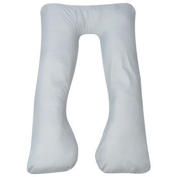 Almohada De Embarazo Gris 90x145 Cm Vidaxl