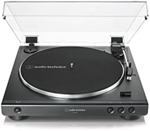 Audio-Technica AT-LP60X Tocadiscos de tracción por correa Negro Totalmente automático