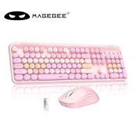 magegee v920 teclado de juego con cable inalambrico tres dpi juego de raton ajustable 104 teclas ahorro de energia para ordenador portatil tableta accesorios de pc
