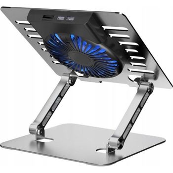 Soporte refrigeración portátil Art P12 aluminio regulable LED