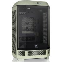 thermaltake the tower 300 matcha green micro tower matx cristal templado usb-c verde