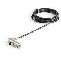 startech cable de seguridad 2m para portatil para ranura nano