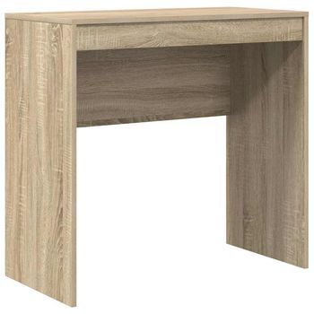 Escritorio Roble Sonoma 80 X 40 X 76 Cm Vidaxl