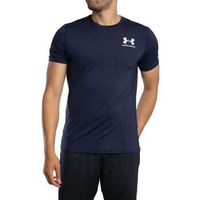 under armour camiseta camiseta ajustada con logotipo de heatgear para hombre