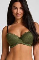 hunkemoller sujetador con aros preformado marine verde