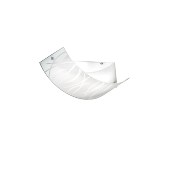 Lámparas De Techo Agnese Blanco 3xe14 Max 3x28w Ip20 - Aplique Led De Diseño Moderno
