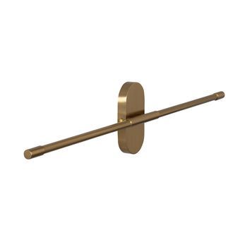 Aplique De Pared Led 11w De Aluminio Interlight Dorado