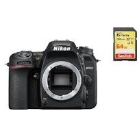 NIKON D7500 Cuerpo + 64GB tarjeta SD