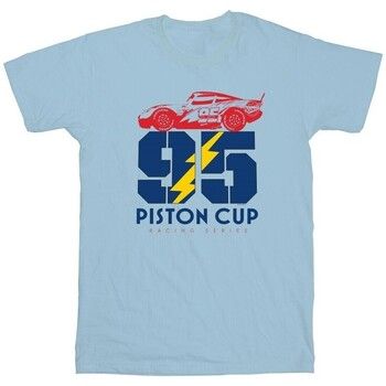 Disney Camiseta Cars Piston Cup 95 para niña