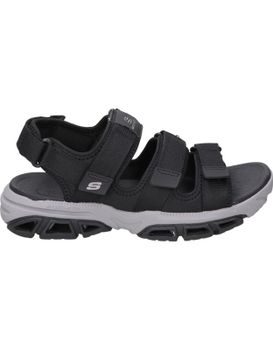 Sandalias Para Hombre Skechers 210444-blk Negro 45