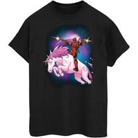 marvel camiseta space unicorn para mujer