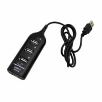 hub esperanza 4 puertos 480 mbits modelo ea116 color negro