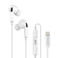 cool auriculares stereo con micro para iphone blancos