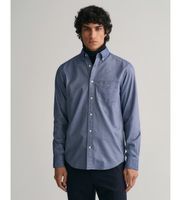gant para hombre 3000200 camisa oxford regular fit azul xxl casual algodon clasico manga larga