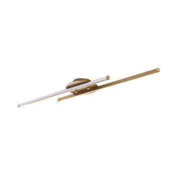 Lámpara De Techo Umut-13297 Oro Metal 86 Cmx5x 17 Cm