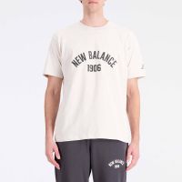 new balance essentials varsity cotton-jersey t-shirt - s