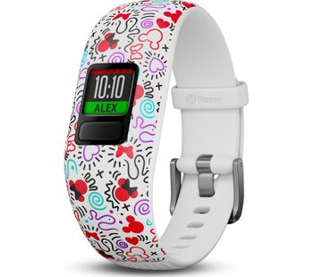 GARMIN vivofit jr 2 Kid's Activity Tracker - Minnie Mouse, Adjustable Band