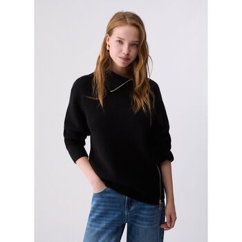 Liu Jo Jersey Punto en lana con cremallera para mujer