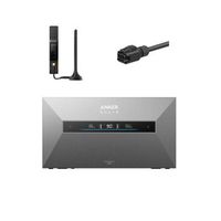 kit anker solix solarbank max ac con conexion fija a red y smart meter gen 2 almacenamiento ca 7kwh
