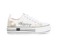zapatillas deportivas de tela vaquera con pedreria butter