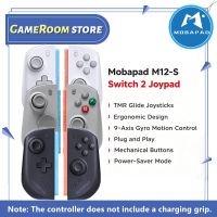 mobapad negro blanco gris gamepa los mejores controles de juego de tercera parte para switch 2 joycons mobapad m12 s con bolsa agarre de carga y control de juego