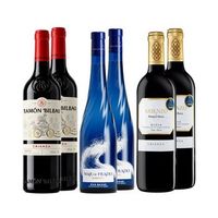 pack 6 botellas super ventas packs de vinos espana  450 cl 130