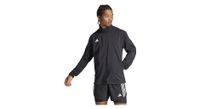 chaqueta cortavientos adidas performance adizero essentials negra hombre