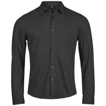 Tee Jays Camisa manga larga Luxury para hombre