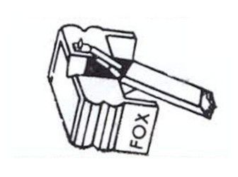 Aguja Tocadiscos FOX308-DST-W