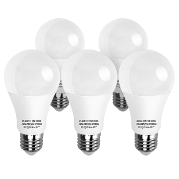 Aigostar - Bombilla LED E27, 10W, 800lm, Luz calida 3000K Ángulo 280°,no regulable 5 unidades [Clase de eficiencia energética A+]