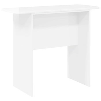 Mesa Consola Brillante 93 X 40 X 75 Cm Madera De Ingeniería Vidaxl