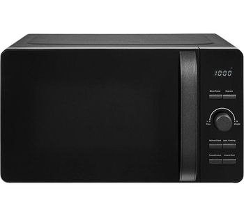 TOWER Glitz T24021BS Solo Microwave - Black, Black