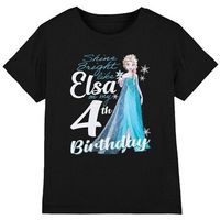 disney tops y camisetas bright like elsa para nina