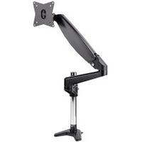 startechcom brazo de soporte de escritorio para un monitor vesa de hasta 32 o ultraancho de 49 8kg - base para 1 monitor de movimiento articulado y altura ajustable - grommet o mordaza