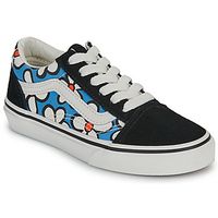 vans zapatillas old skool painted floral bright azure para nina