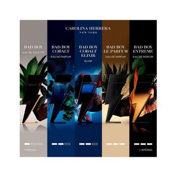 Perfume Hombre Carolina Herrera Bad Boy Cobalt Elixir Edp 100 Ml
