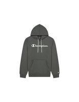 sudadera champion script logo print m dark grey