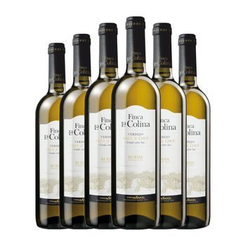 Vinos Sanz Vino Blanco Finca La Colina Rueda 75 Cl 13% Vol. (pack De 6 Unidades)