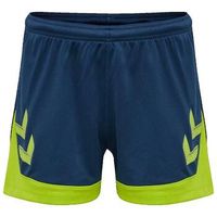 hummel short short lead bleu para mujer