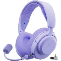 auriculares steelseries arctis nova 3 inalambricos bluetooth y rf gaming violeta