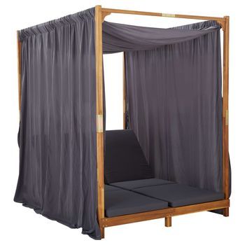 148x200x200 Cm Madera - Gris