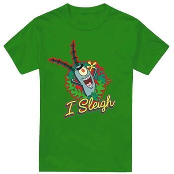 Spongebob Squarepants Camiseta I Sleigh para hombre