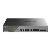 d-link dss-200g-10mpe switch gestionado l2 gigabit ethernet 101001000 energaa sobre ethernet poe 1u gris