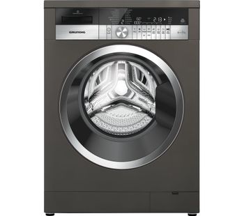 Grundig GWN48430CG 8 kg 1400 Spin Washing Machine - Graphite, Graphite