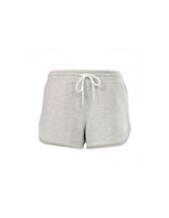 pantalon reebok identity french terry short mujer gris