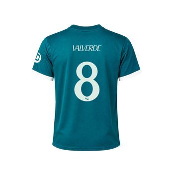 Camiseta Fútbol Real Madrid 2ª Equipación Réplica Oficial Valverde 26/27