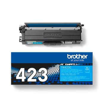 Brother TN423C Cyan Original High Capacity Toner Cartridge