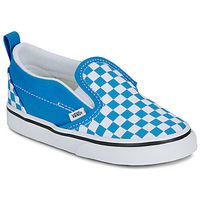 vans zapatos slip-on v color theory checkerboard bright azure para nino